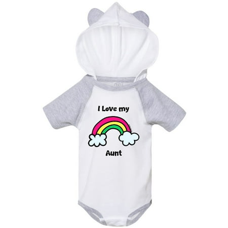 

Inktastic I Love my Aunt Gift Baby Boy or Baby Girl Bodysuit