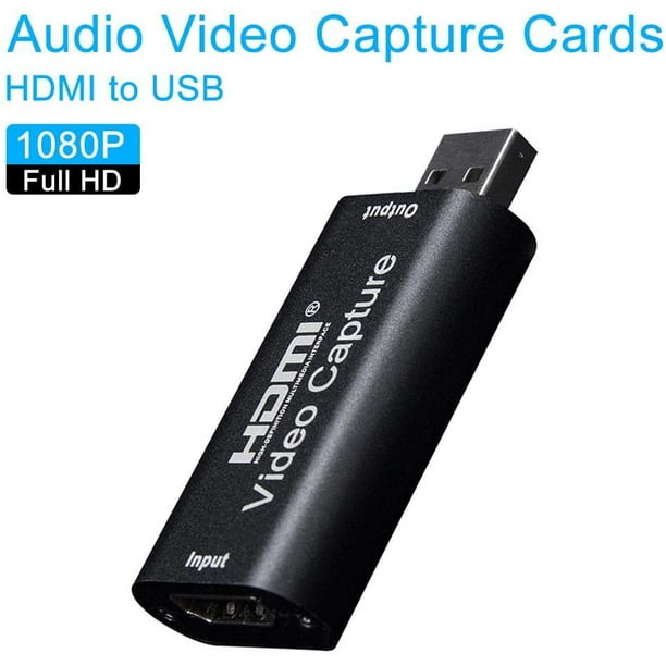 HDMI to USB Audio Video Capture Cards 1080p USB2.0 for High Definition