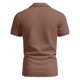 thumbnail image 3 of pstuiky Camisas de manga corta para hombre, Camiseta de manga corta con cuello en V y color liso para hombre, ajustada, elástica y sin costuras para fitness y actividades al aire libre. m, 3 of 5