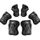 thumbnail image 1 of SET DE PROTECCIÓN INFANTIL PARA PATINAJE, SCOOTER Y BICICLETA – RODILLERAS, CODERAS Y MUÑEQUERAS CON CARCASA ANTIGOLPES Y MALLA TRANSPIRABLE – COMODIDAD Y SEGURIDAD PARA NIÑOS Y NIÑAS - COLOR NEGRO, 1 of 10