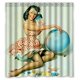 thumbnail image 1 of ABPHQTO Retor Sweet Pin Up Girl Cortina de Ducha Cortina de Ducha Impermeable 150x180 cm, 1 of 2