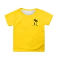 thumbnail image 5 of Bright Summer Graphic Tee for Girls | Lightweight Casual Short Sleeve Top with Cheerful Print for Everyday Wear, 5 of 5