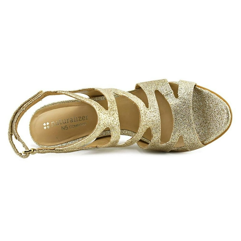 Naturalizer gold best sale sandals