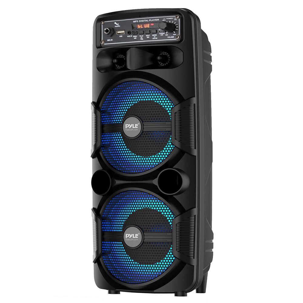 Pyle PPHP2835B Dual 8’’ Portable PA Speaker Portable PA & Karaoke
