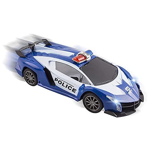 Acheter Voiture de Police télécommandée voiture de Police électrique jouet voiture  télécommandée jouet enfants anniversaire nouvel an cadeau