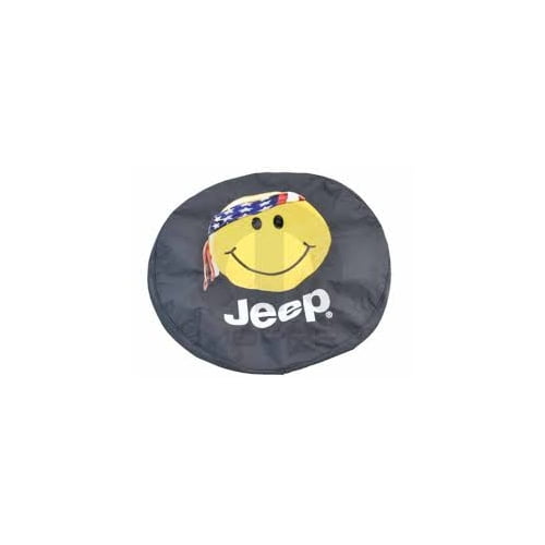 Mopar 82208684ad Smiley Face W American Flag Bandana Spare Tire Cover Jeep Wrangler Walmart Com Walmart Com