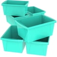 thumbnail image 1 of Storex 5.5 Gallon & 21L Classroom Storage Bin/ Teal (6 units/pack), 1 of 3