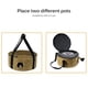 thumbnail image 3 of Bolsa De Almacenamiento De Ollas Lona Impermeable Para Cocinar Al Aire Libre Perforado Vajilla Portátil Soporte De Almacenamiento De Utensilios De Cocina Para Picnic Camping Cocinar Monstrate HA013631-00, 3 of 7