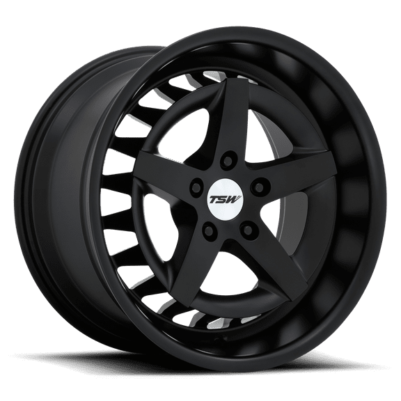 TSW Cast Aluminum Rim TWDNR 18X10 5X112 SEMI G-BLK 25MM, 1810DNR255112M66