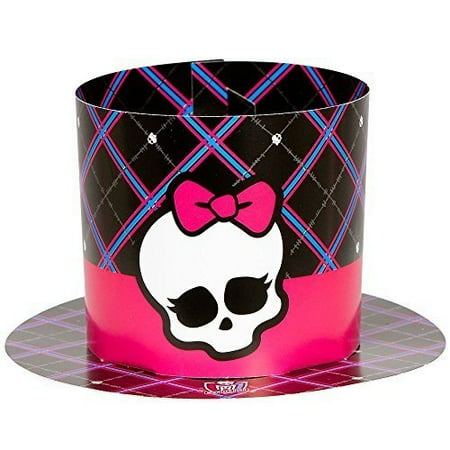 Monster High Party Hats/Masks, 8 Count, Party Supplies