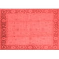 thumbnail image 1 of Ahgly Company Indoor Rectangle Oriental Red Traditional Area Rugs, 7' x 9', 1 of 4