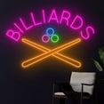 thumbnail image 2 of Handmadetneonsign Billiards Pool Hall Neon Sign, Pool Hall Led Sign, Custom Billiards Neon Sign, 2 of 5