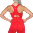 thumbnail image 3 of White Mark Women's Racer Back Sports Bra, 3 of 5