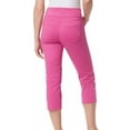 thumbnail image 2 of Bandolino Womens Solid Theadora Capris 12 Fuchsia, 2 of 3