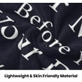 thumbnail image 7 of Yibo 65th Birthday Gifts Blanket Flannel Soft and Comfortable Anti-static Bed Sofa Blanket, 7 of 7