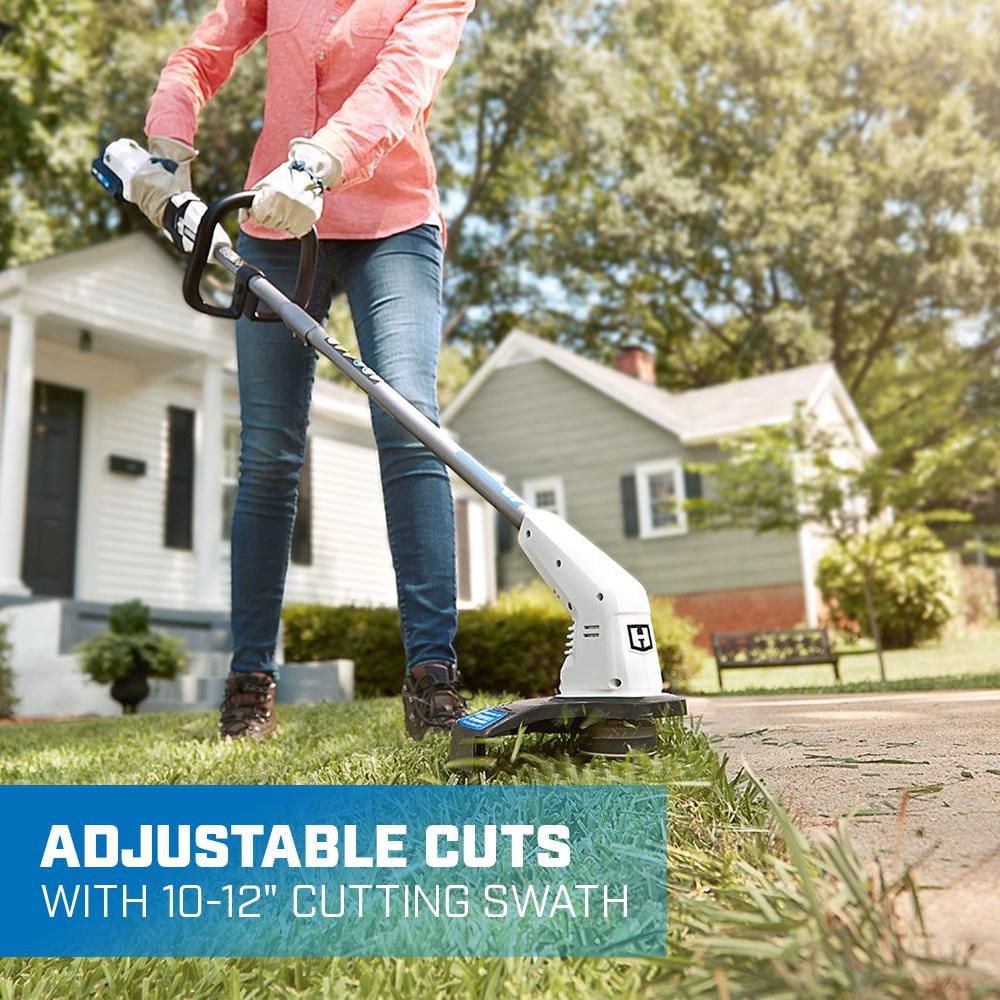 HART 40-Volt Cordless 12-inch String Trimmer Kit (1) 2.5Ah 40V Lithium-Ion Battery