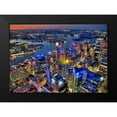 thumbnail image 2 of Terrible, Aurelien 24x18 Black Modern Framed Museum Art Print Titled - Darling Harbour, 2 of 5
