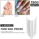 thumbnail image 2 of 500PCS Nail Sticker PVC Uñas artificiales para extensión de uñas DIY Art Home Salon, 2 of 7