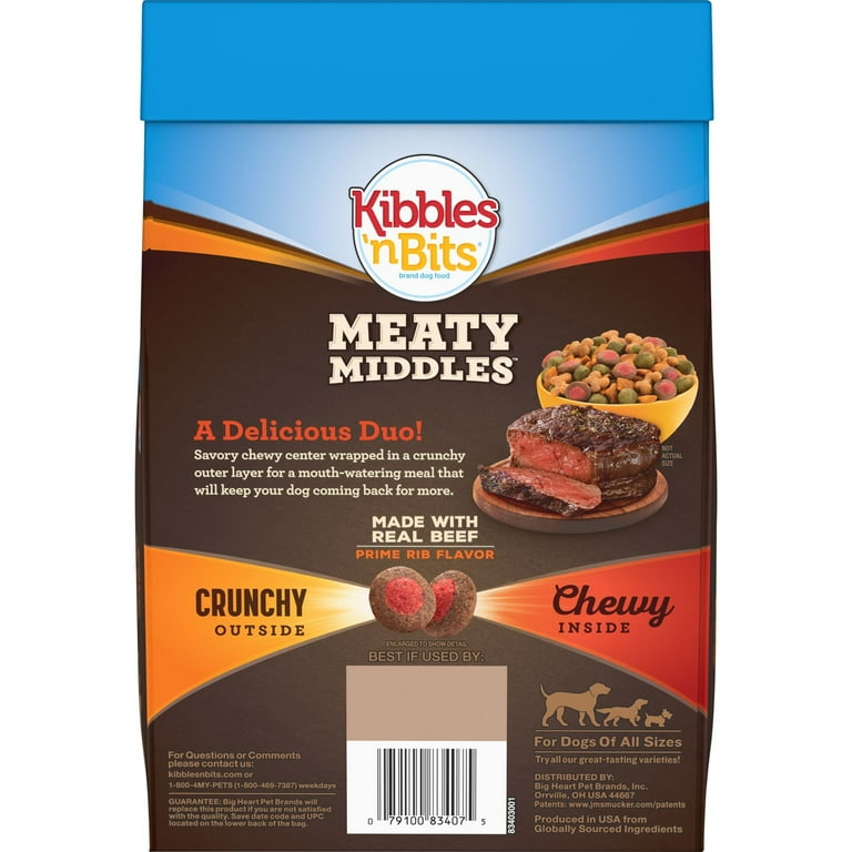 Kibbles n bits meaty middles sale