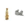 thumbnail image 1 of Figura de guepardo,Figura de guepardo dorado,adorno de escritorio moderno,Figura de escritorio,Estatua de gato,linda estantería,escritorio,decoración del hogar,Figura decorativa creativa para, 1 of 8