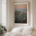 thumbnail image 5 of Golden Horizon - San Francisco California Photography City Skyline Sunset Landscape Scenic Harbor Architecture Oak Framed Wall Art Print 6 x 8 inches, 5 of 12