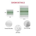 thumbnail image 7 of Sage Green Stripes Kitchen Dish Towels for Drying Dishes Set of 3, Modern Spring Abstract Striped Waffle Weave Microfiber Hand Tea Bathroom Towels Quick Dry & Absorbent Towel 12x12, 7 of 7