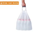 thumbnail image 4 of Code M 3 Packs (150 Count Total) 12 Gallon Heavy Duty 1.2 Mil THICK Trash Bags with Reinforced Drawstring Compatible with simple Code M 1.2 Mil White Garbage Can Liners Leak-Proof, 4 of 5