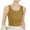 Yellow, variant on BLVB Summer Womens Tank Tops Scoop Neck Slim Fitted Sleeveless Layering Shirts for Women Ribbed Basic Top