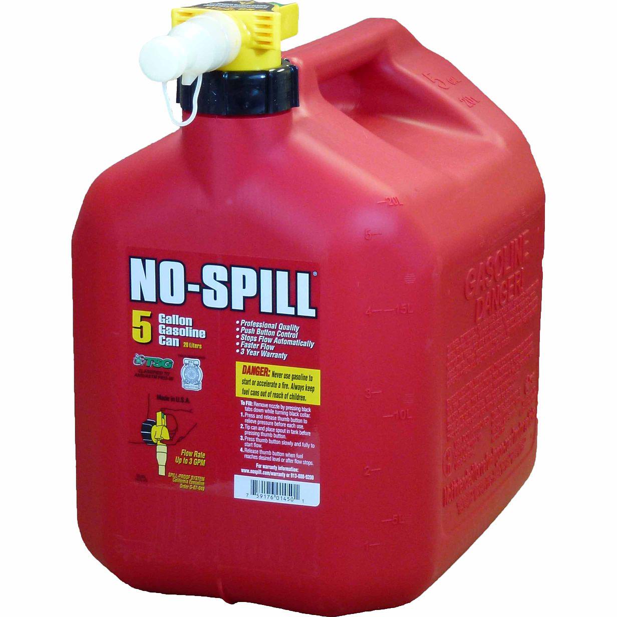 NOSPILL 5 gal. Gas Can