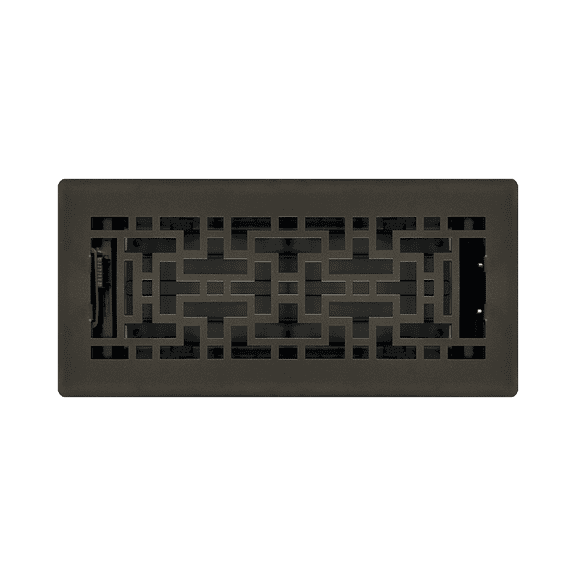 Sierra Grates 4 x 10 Metallic Bronze Oriental Style Floor Register