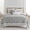 Grey, variant on Levtex Home Adare Grey Reversible Full/Queen Quilt Set (88x92in) with 2 Pillow Shams (26x20in) - Floral Bedding - Grey White - Cotton Full/Queen Size Quilt Bedding Set - Lightweight, Soft, Pre-Washed