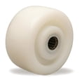 thumbnail image 2 of Hamilton White Nylon Wheel 4-inch Diameter, 2-inch Width, 800 lbs Load Capacity, 2 3/16-inch Hub, 1/2-inch Straight Roller Bearing - Durable Industrial Wheel, 2 of 2