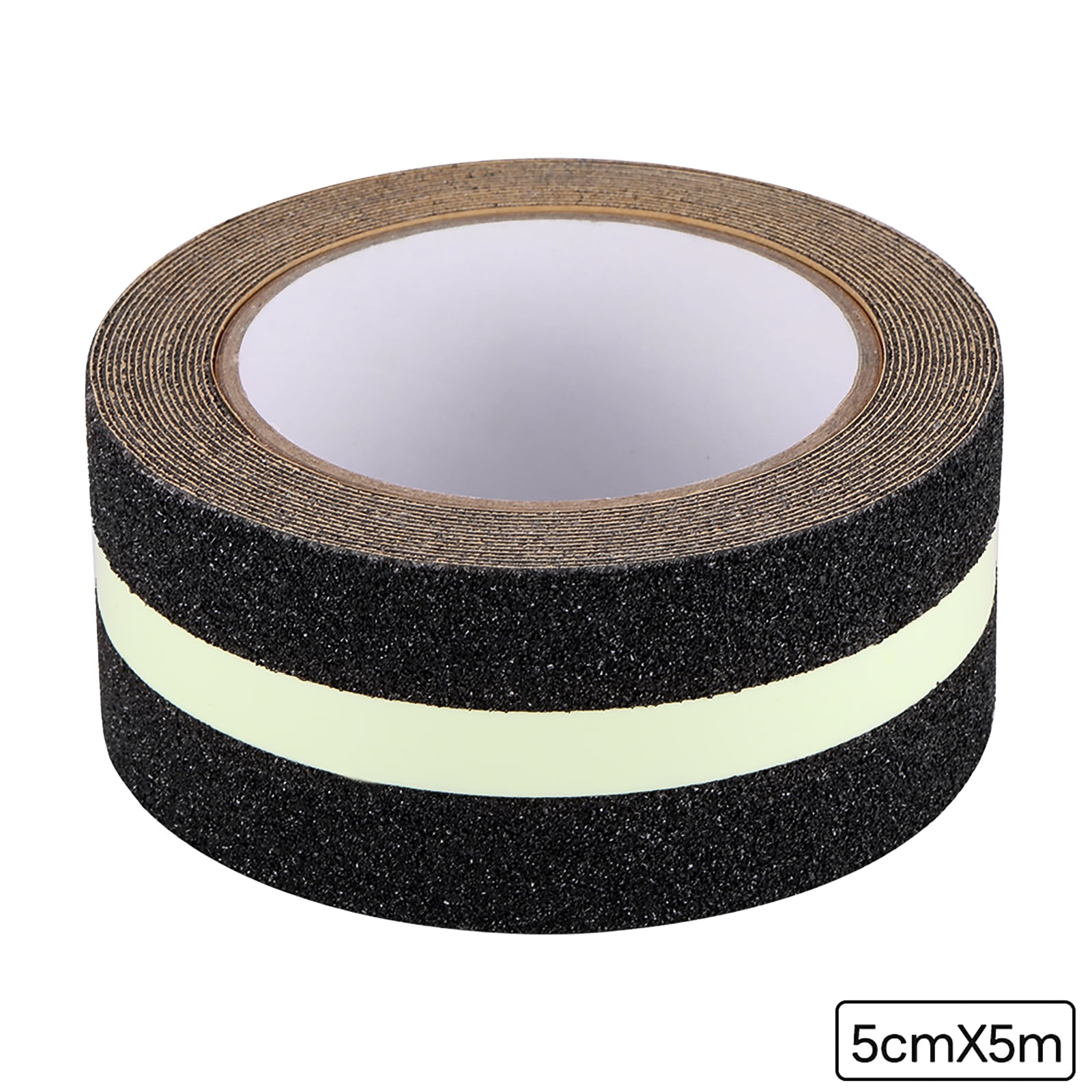 Black No Sand Anti Slip Self Adhesive Tape Sticker For Stair Floor 2"x15.7'