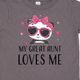 thumbnail image 4 of Inktastic Panda My Great Aunt Loves Me Boys or Girls Toddler T-Shirt, 4 of 5