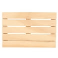 thumbnail image 2 of Posavasos de madera rectangulares, posavasos de madera huecos pulidos a mano, resistentes al deslizamiento, para mesa de centro y oficina, 10 Uds., 2 of 5