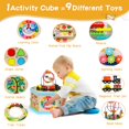 thumbnail image 2 of Juguete Montessori 9 en 1 Activity Cube FOPNETS para niños de 1 a 2 años, 2 of 7