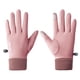 thumbnail image 1 of Guantes impermeables de felpa con pantalla táctil para ciclismo, cálidos, para mujer, 1 of 5