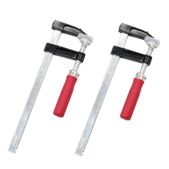 2 Pcs Clamps for Woodwork Fixing Tool Woodworking General Purpose Stable Gluing Quick-release Heavy-duty Screw Ferrule