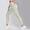 Beige, variant on SEMPAI Leggings for Women Solid Color Buttery Soft Belly Control Tights Gym Running Sports Workout Yoga Pants