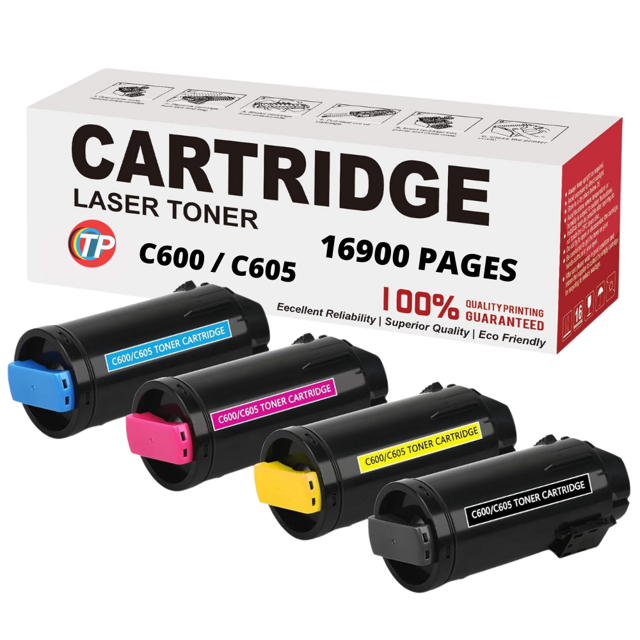 Cartouche de Toner Compatible Xerox Versalink C600, C605 Format Économique 16900 Pages