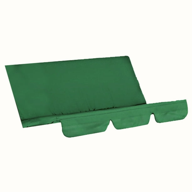 Funda de asiento de columpio Irfora Columpio Silla Silla Cojín plegable impermeable Patio Jardín Patio Reemplazo de asiento al aire libre (verde oscuro) Irfora Funda de asiento de columpio