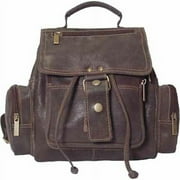 Distressed Mid Size Top Handle Backpack