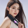 thumbnail image 4 of pitrice Electric Hair Straightener Comb With LCD Display Low Temperature Feature Sensitive Hair Types black, 4 of 6