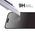 thumbnail image 3 of (2 Pack) Supershieldz (Privacy) Anti Spy Screen Protector Designed for iPhone 17 Pro Max / iPhone 16 Pro Max (6.9 inch), Tempered Glass, Anti Scratch, Bubble Free, 3 of 5