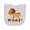 AC-Heather Grey, variant on Inktastic Dachshund Hot Dog Funny Newborn Bib