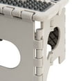 thumbnail image 6 of Simplify 9" Anti-Skid Folding Single Step Stool in White Polypropylene, 6 of 8