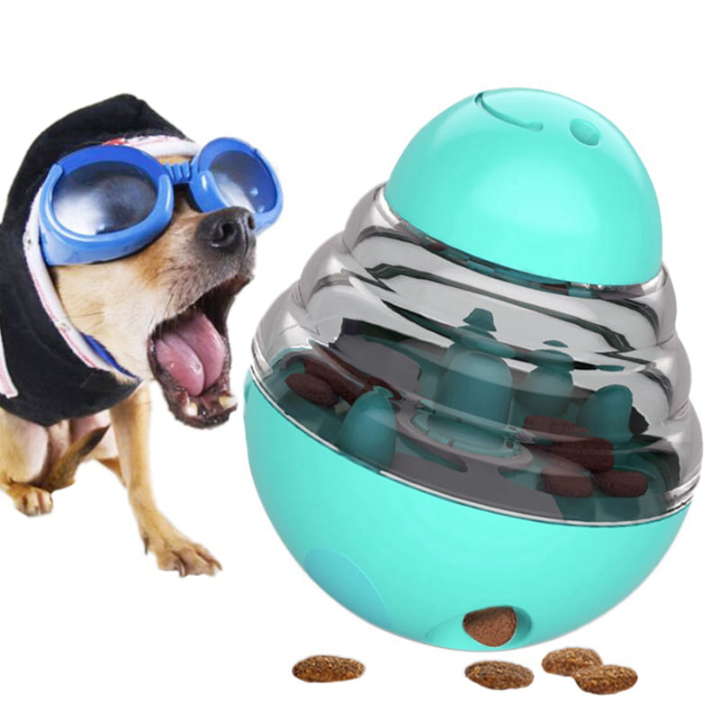 Dog Leak Food Ball Toy Funny Interactive Tumbler Food Snack Dispenser
