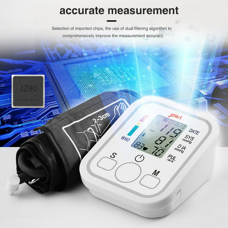 RENPHO Upper Arm Blood Pressure Monitors with 7-Day BP Trends Graph, 3  Users, 500 Memory, Voice Function 