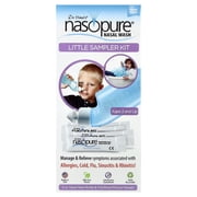 Nasopure Dr. Hana's Nasal Wash, Little Sampler Kit, Ages 2 to 102+, 6 Piece Kit