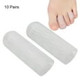 thumbnail image 3 of 10 pares de puntera y protector de gel en gel, protector de cubierta de dedo del pie, alivio del dolor deportivo de callos, callos, ampollas, u?as de los pies encarnadas alivio de martillo separadores EOTVIA NO, 3 of 6